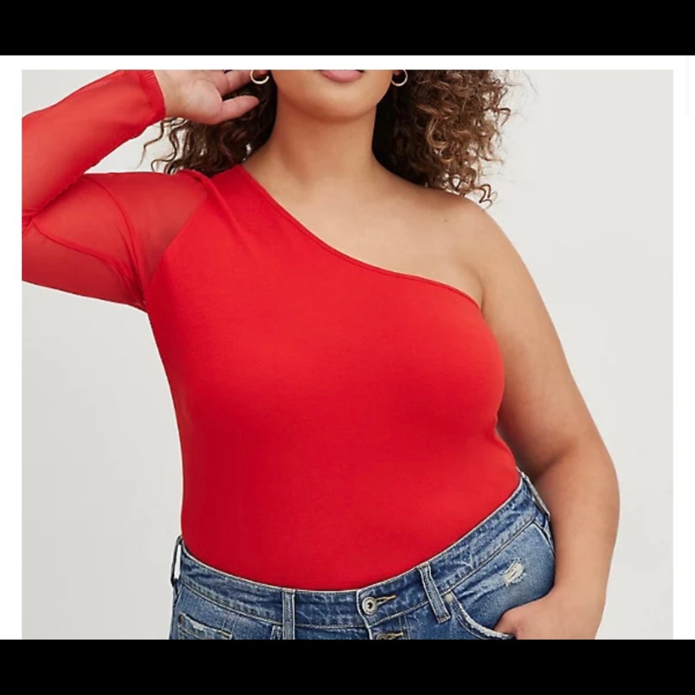 Brand new never worn beautiful red shirt